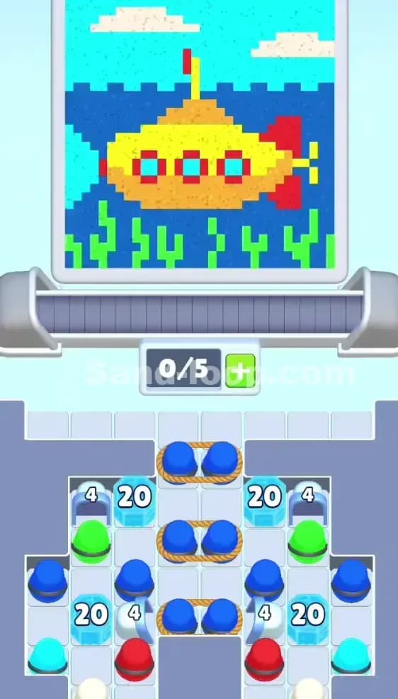 Sand Loop Level 188 Gameplay