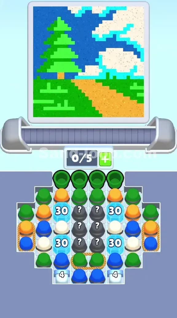 Sand Loop Level 185 Gameplay