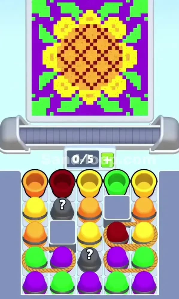 Sand Loop Level 54 Screenshot