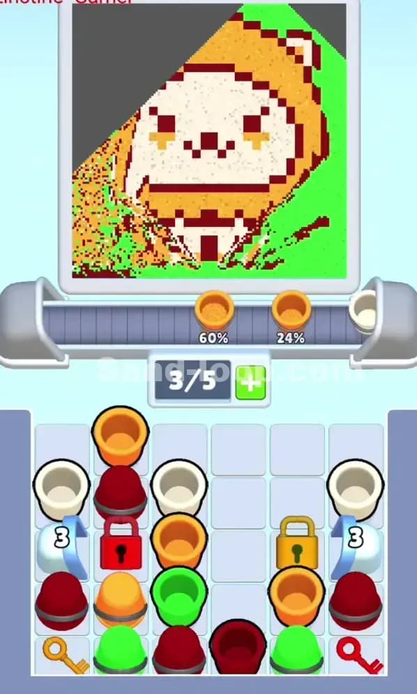 Sand Loop Level 46 Solution 1