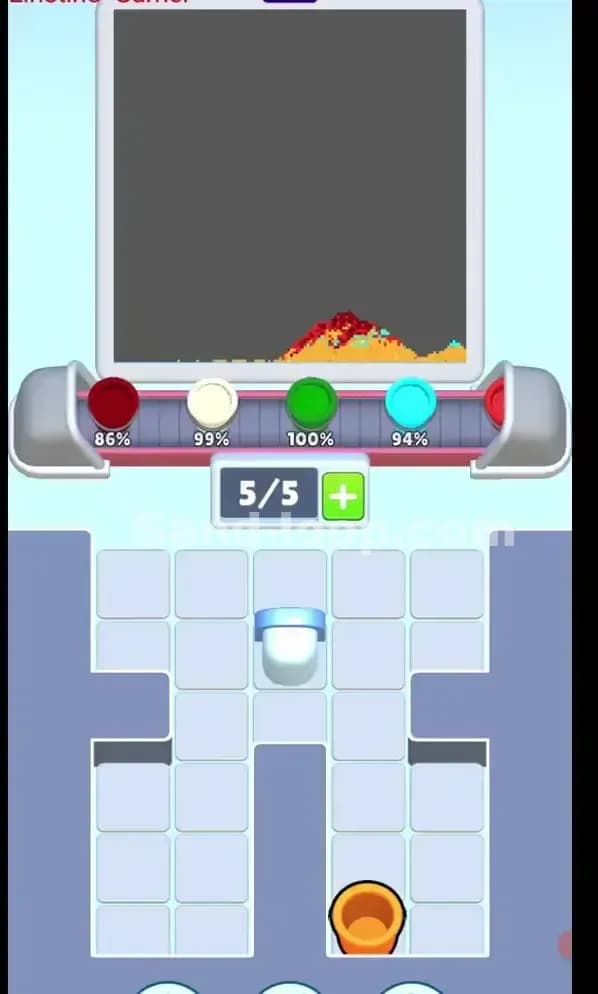 Sand Loop Level 50 Solution 3