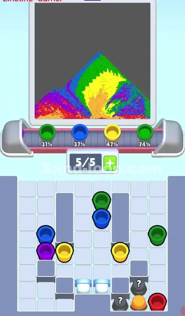 Sand Loop Level 105 Solution 2