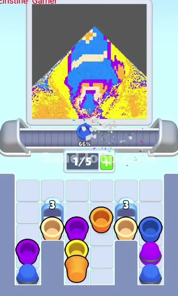 Sand Loop Level 38 Solution 1