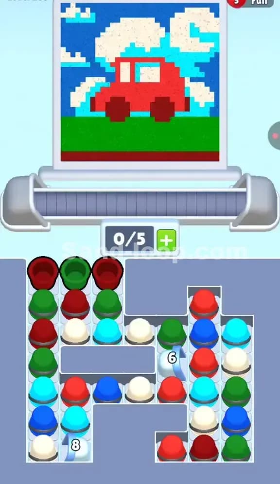 Sand Loop Level 285 Gameplay