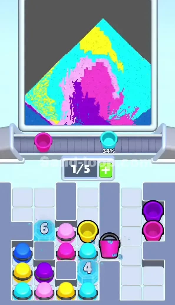 Sand Loop Level 468 Solution 1