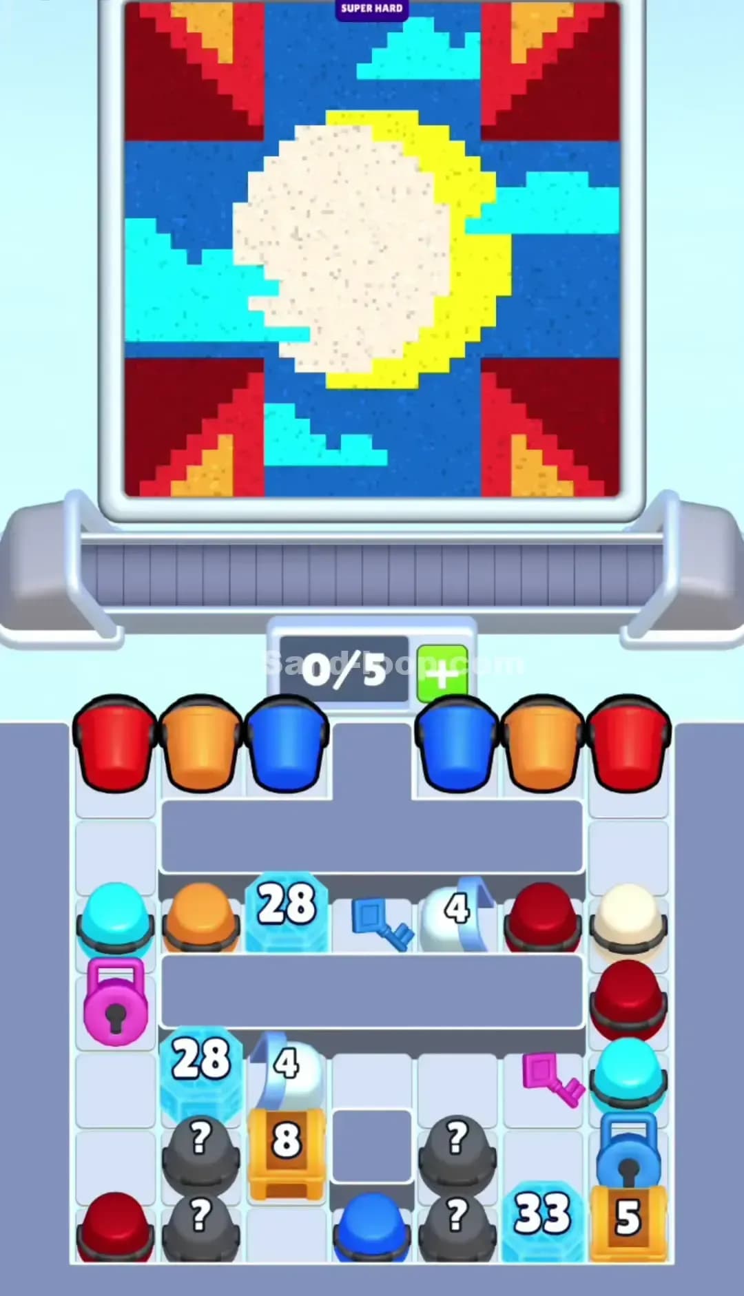 Sand Loop Level 490 Screenshot