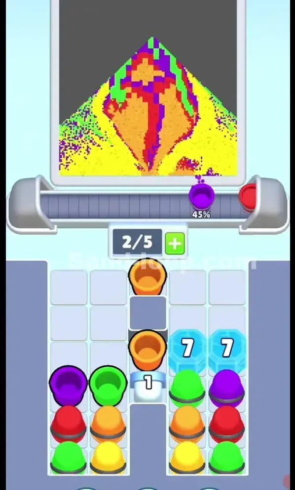 Sand Loop Level 29 Solution 1