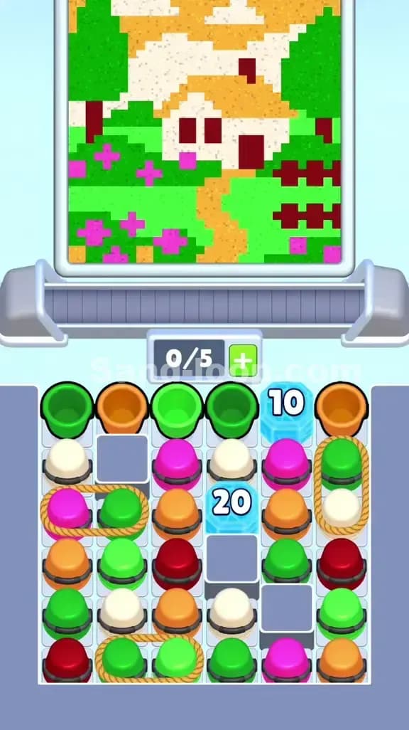 Sand Loop Level 446 Gameplay