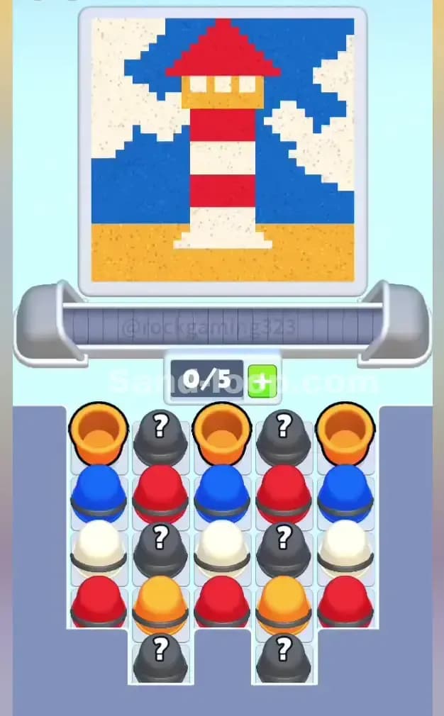 Sand Loop Level 10 Gameplay