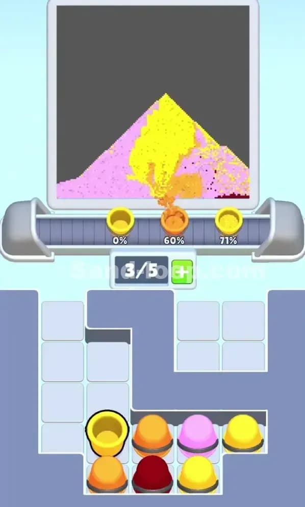 Sand Loop Level 21 Solution 2