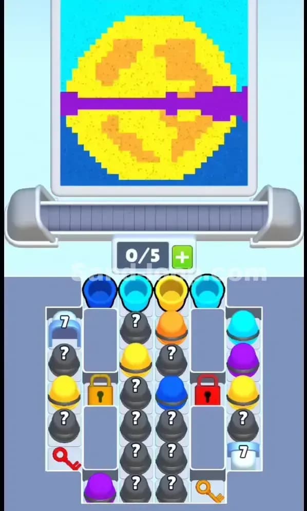 Sand Loop Level 129 Screenshot