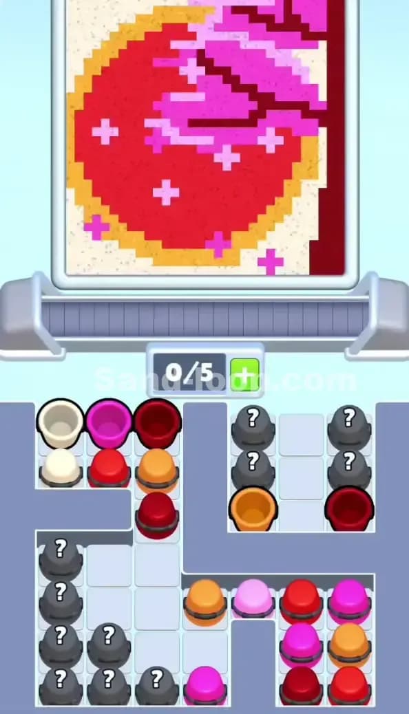 Sand Loop Level 458 Screenshot