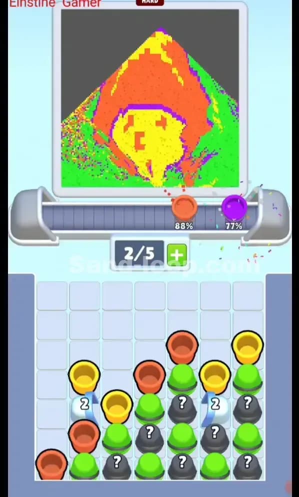 Sand Loop Level 130 Solution 1