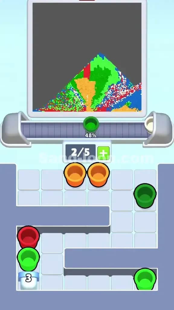 Sand Loop Level 375 Solution 2