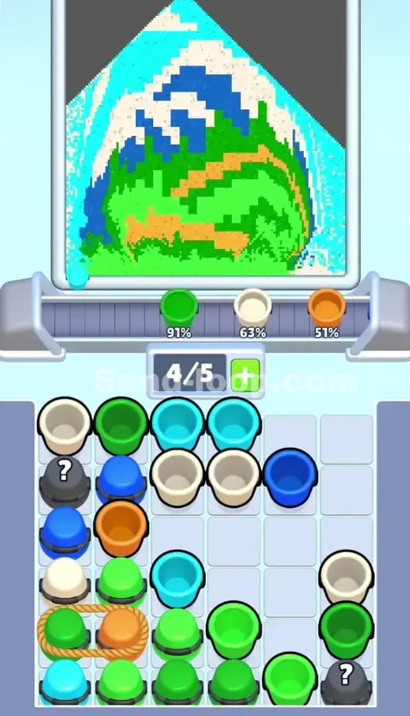 Sand Loop Level 472 Solution 1