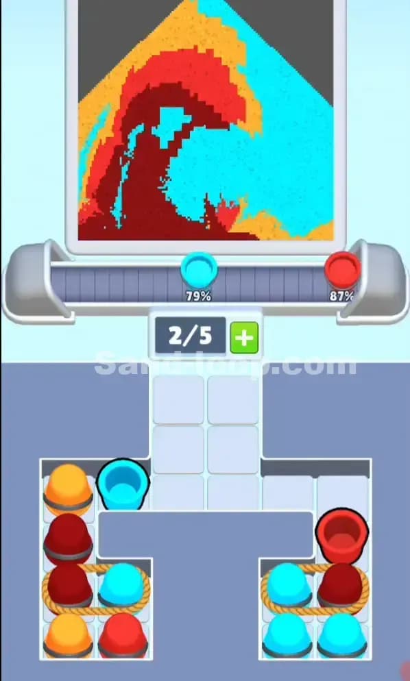 Sand Loop Level 151 Solution 1