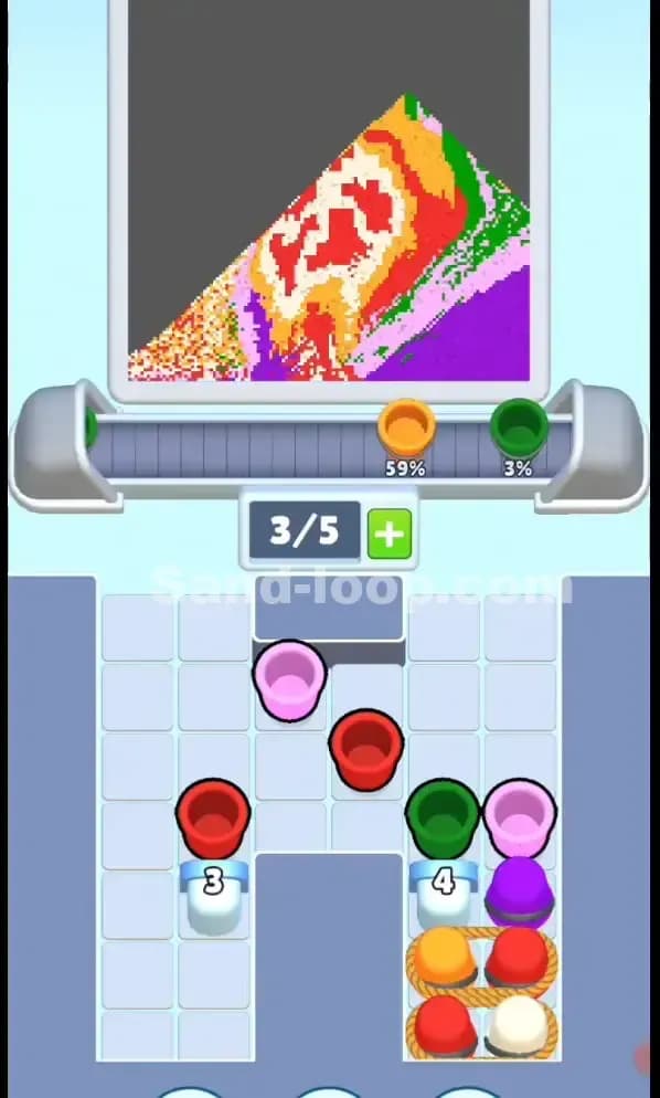 Sand Loop Level 156 Solution 2