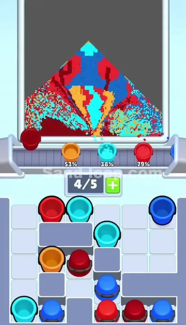 Sand Loop Level 456 Solution 2