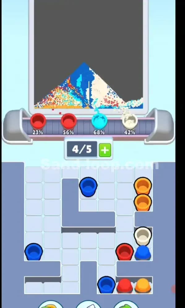 Sand Loop Level 104 Solution 2