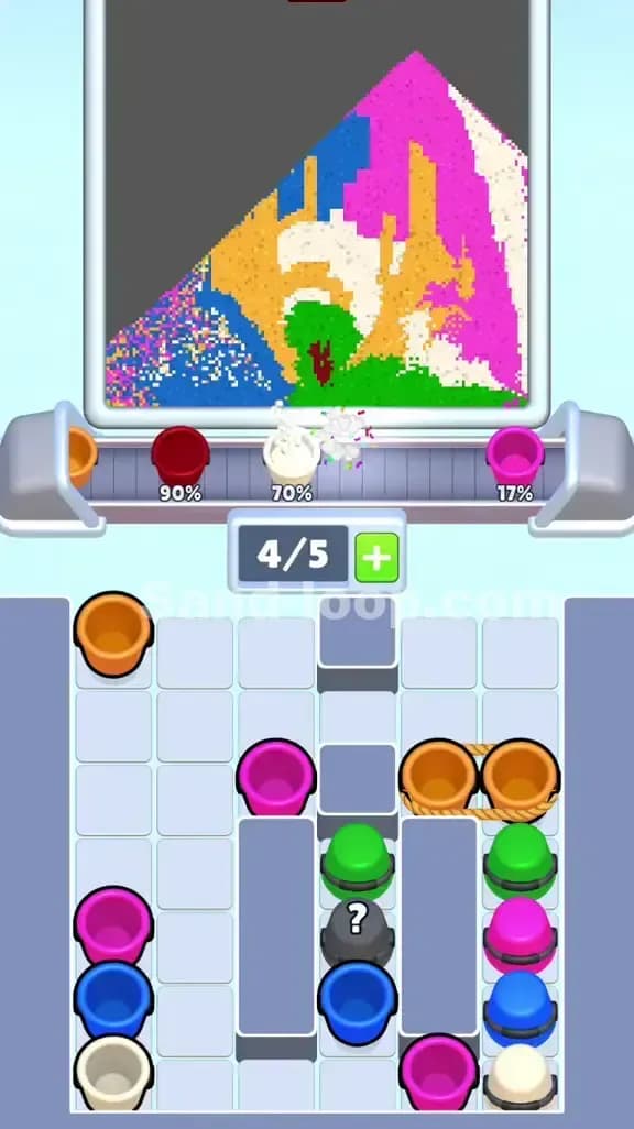 Sand Loop Level 497 Solution 1