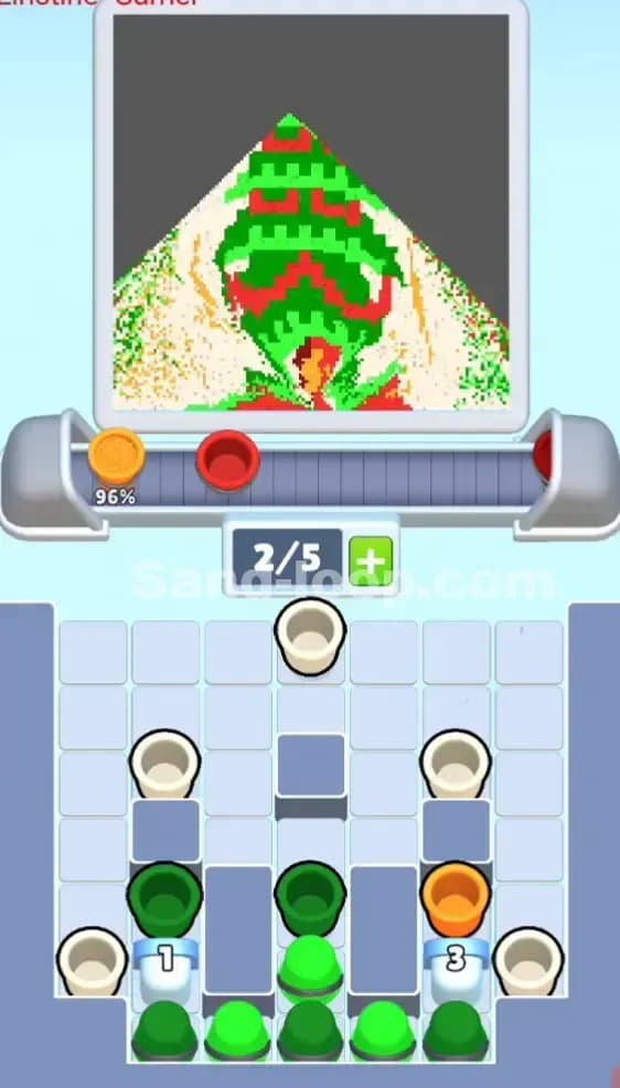 Sand Loop Level 183 Solution 1