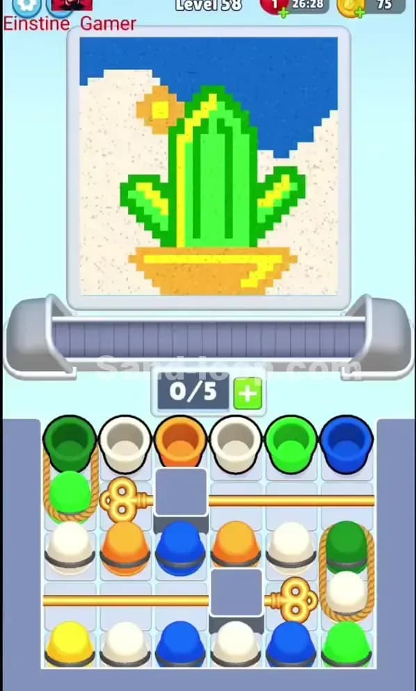 Sand Loop Level 58 Gameplay