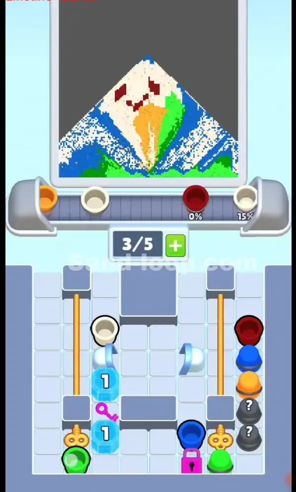 Sand Loop Level 150 Solution 3