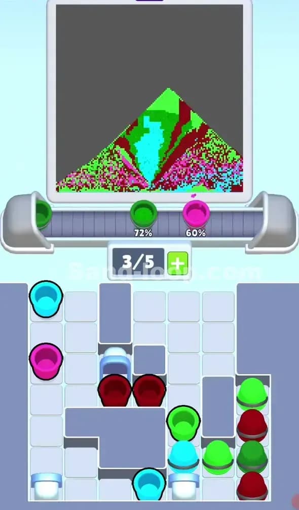 Sand Loop Level 100 Solution 2