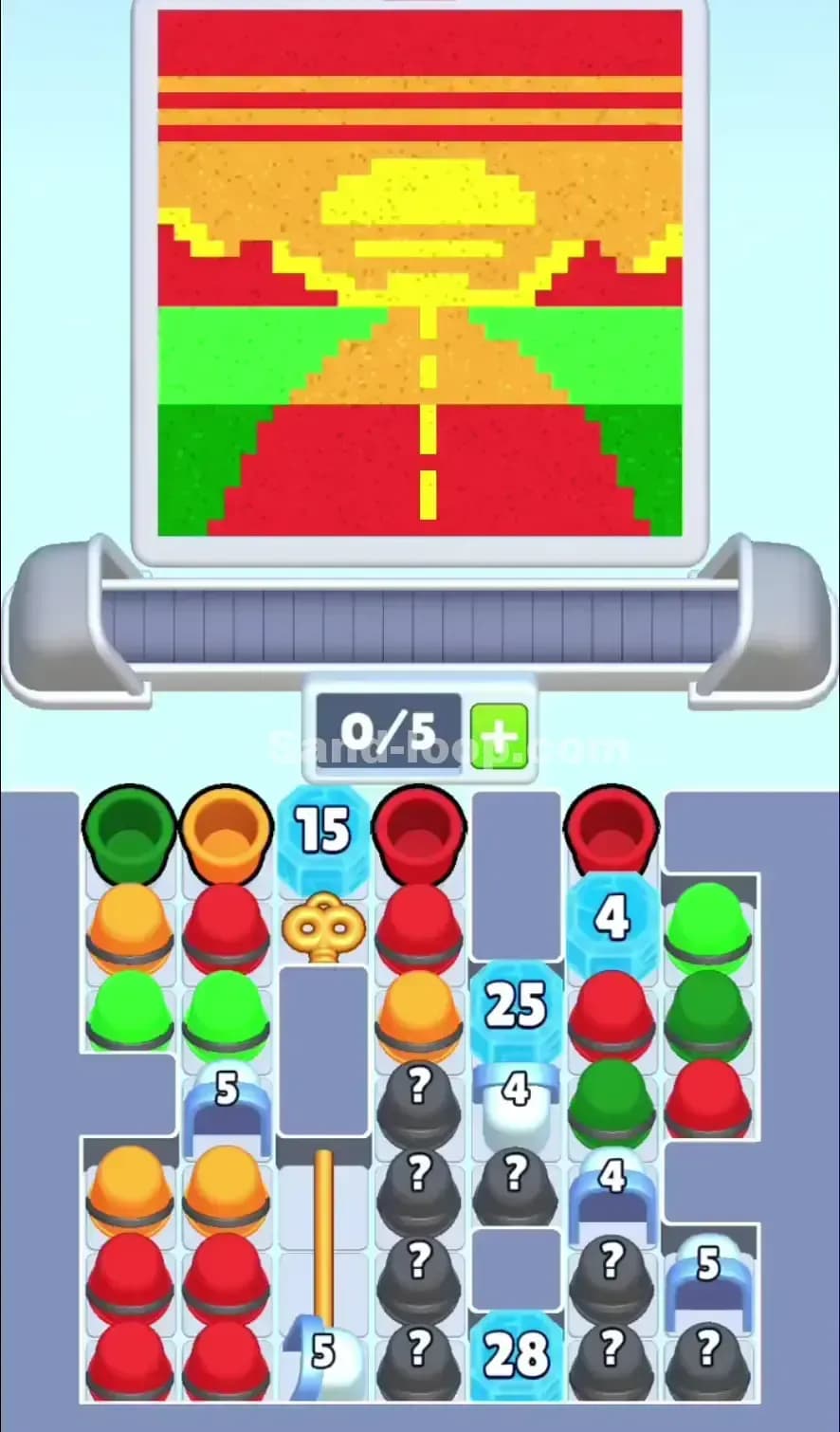 Sand Loop Level 65 Screenshot