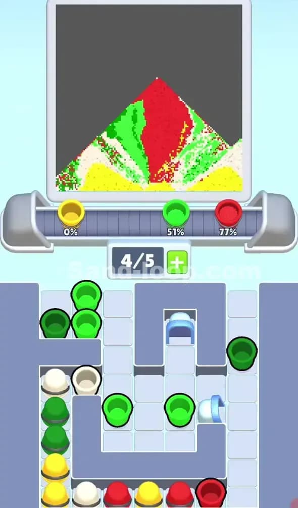 Sand Loop Level 63 Solution 1