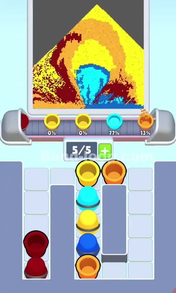 Sand Loop Level 43 Solution 1