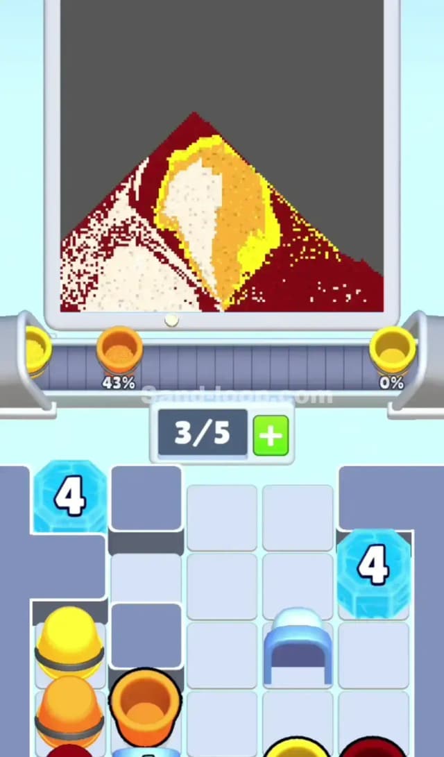 Sand Loop Level 121 Solution 1