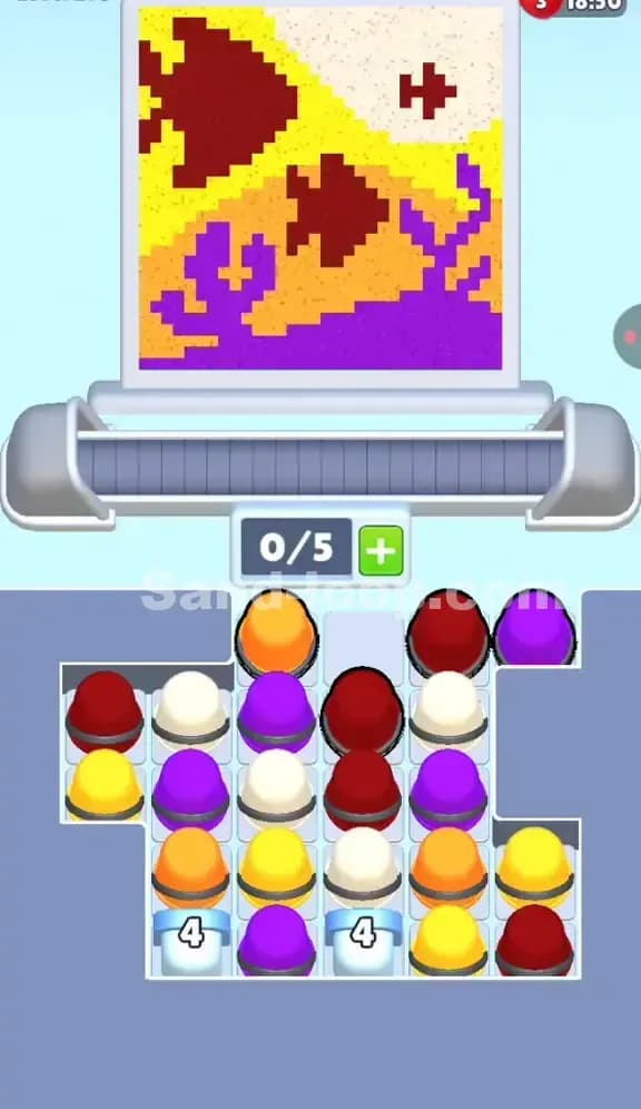 Sand Loop Level 278 Gameplay