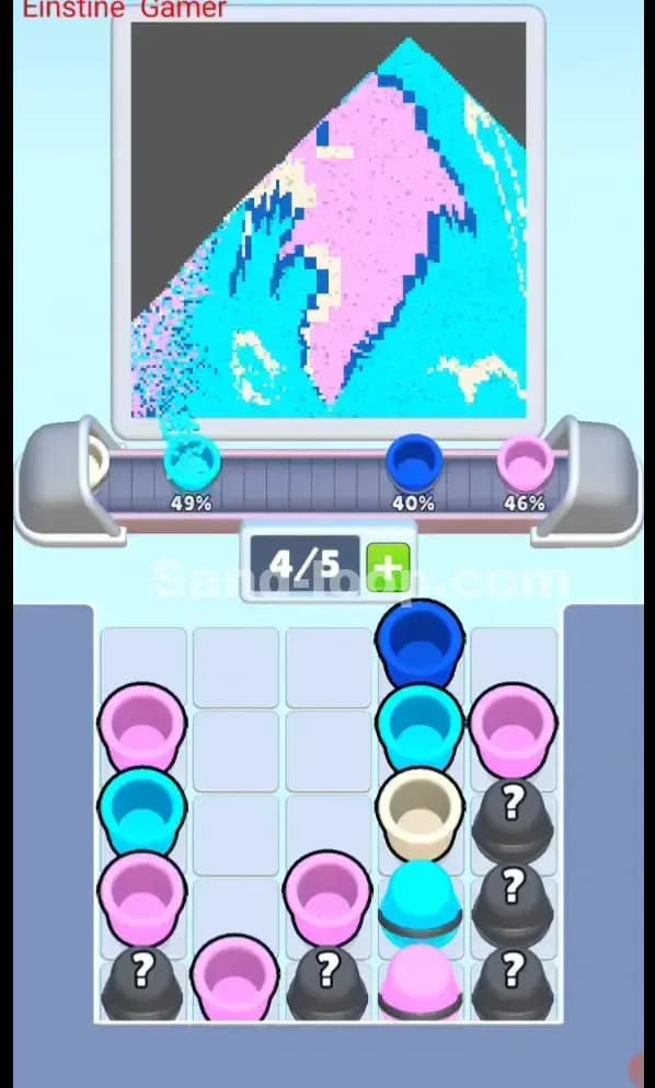 Sand Loop Level 106 Solution 1