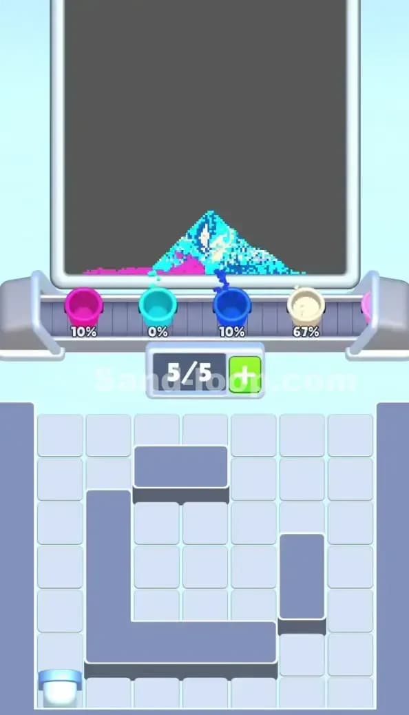 Sand Loop Level 486 Solution 3