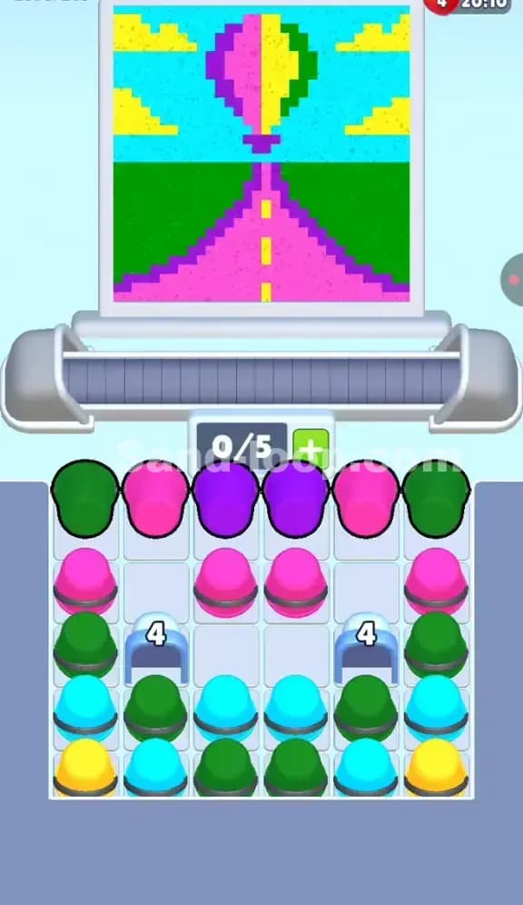 Sand Loop Level 216 Gameplay