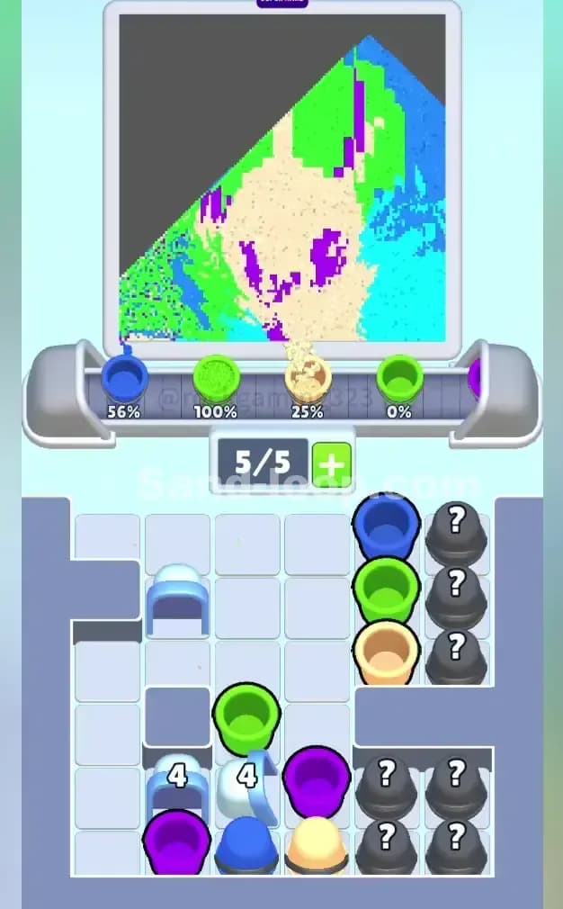 Sand Loop Level 18 Solution 1