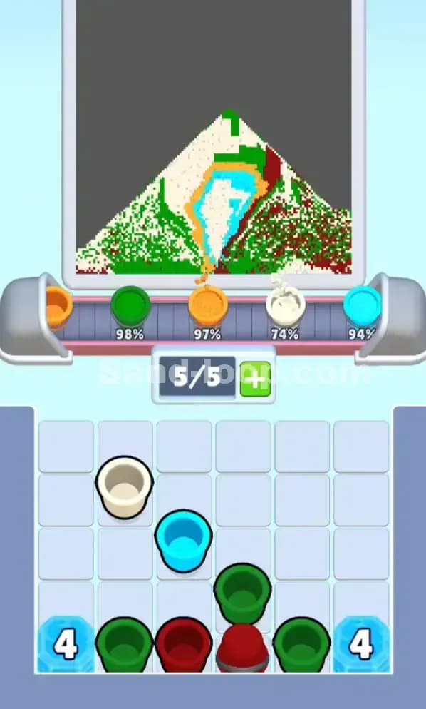 Sand Loop Level 141 Solution 2