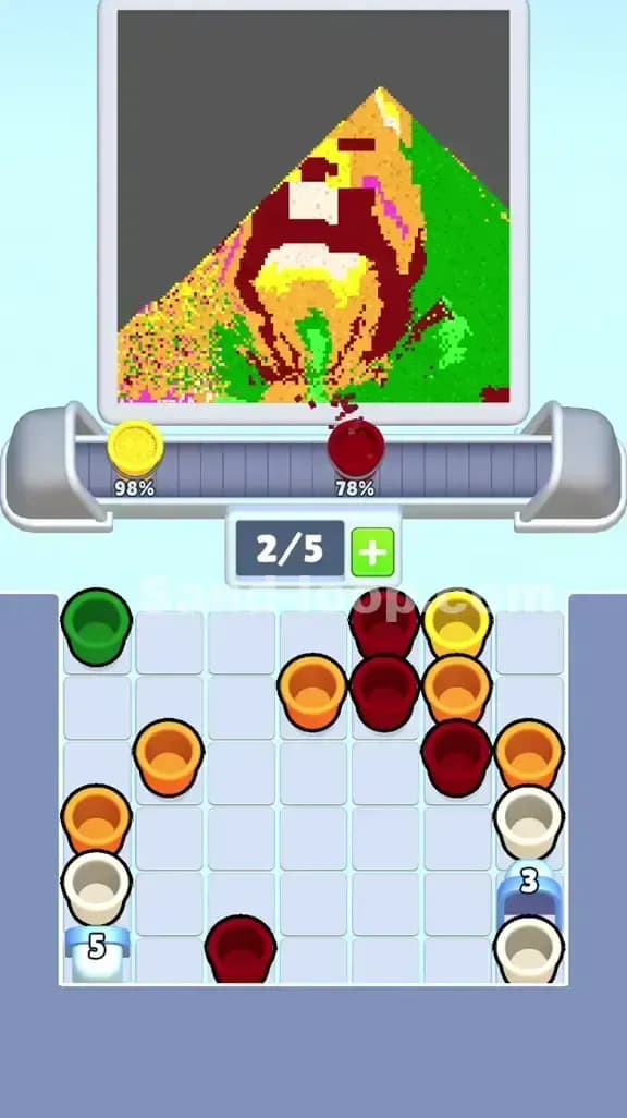 Sand Loop Level 323 Solution 1