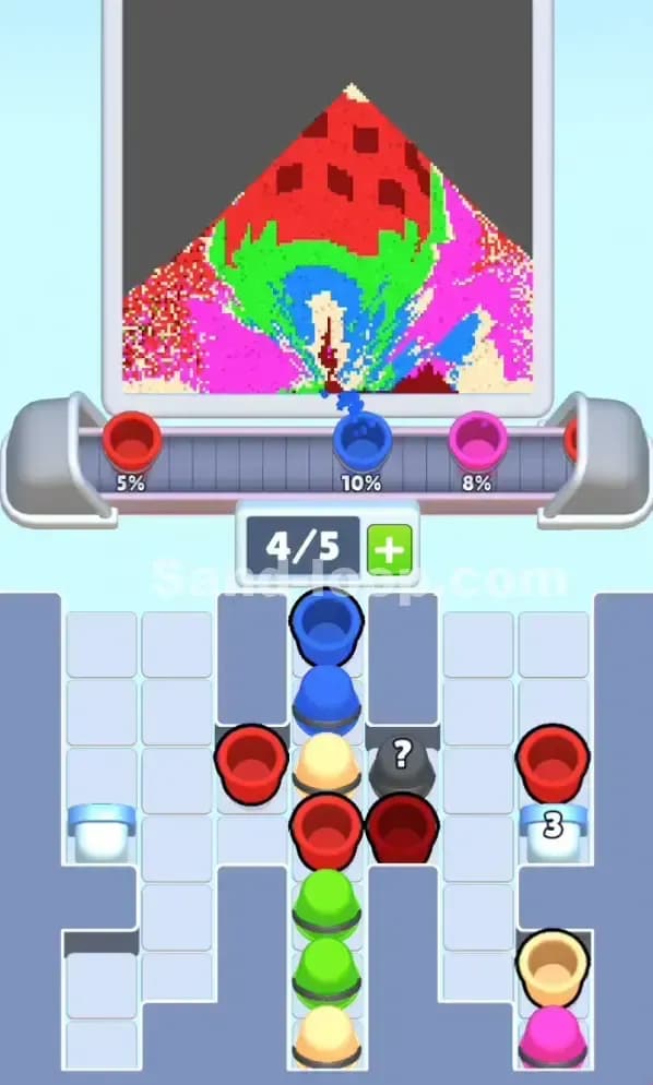 Sand Loop Level 74 Solution 1