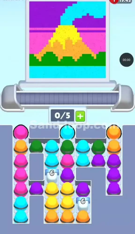 Sand Loop Level 204 Screenshot