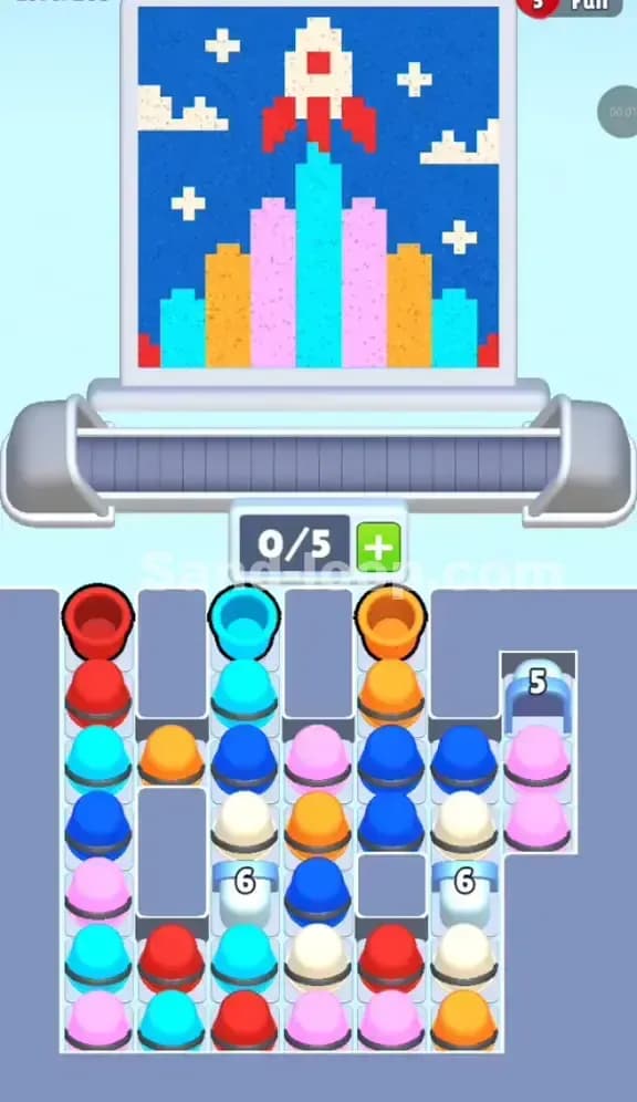 Sand Loop Level 205 Gameplay