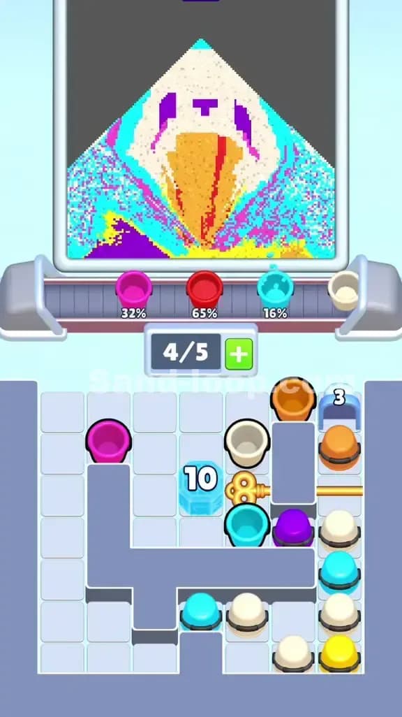 Sand Loop Level 500 Solution 1