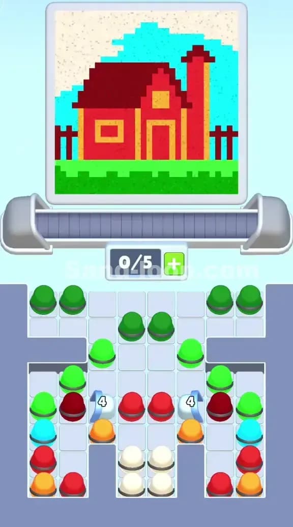 Sand Loop Level 187 Gameplay