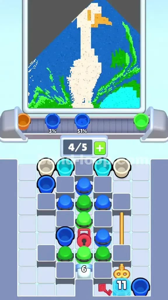 Sand Loop Level 489 Solution 1