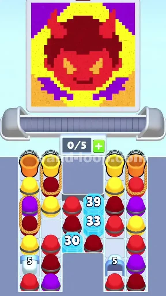 Sand Loop Level 368 Gameplay