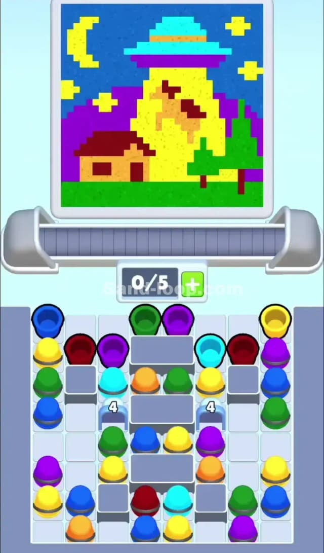 Sand Loop Level 166 Gameplay