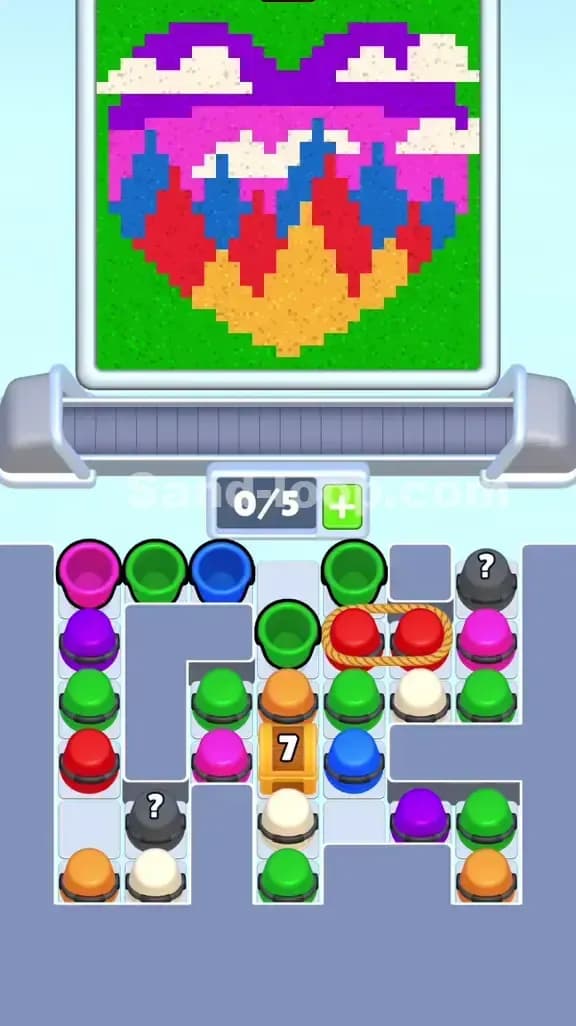 Sand Loop Level 477 Gameplay