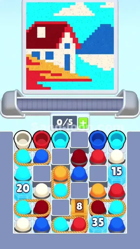 Sand Loop Level 353 Screenshot