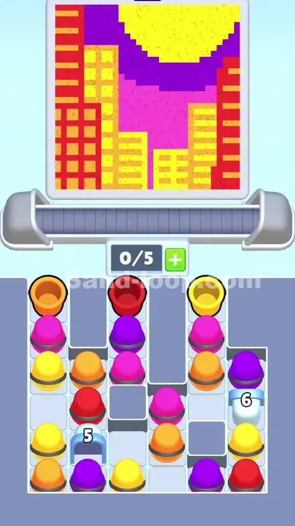 Sand Loop Level 350 Screenshot